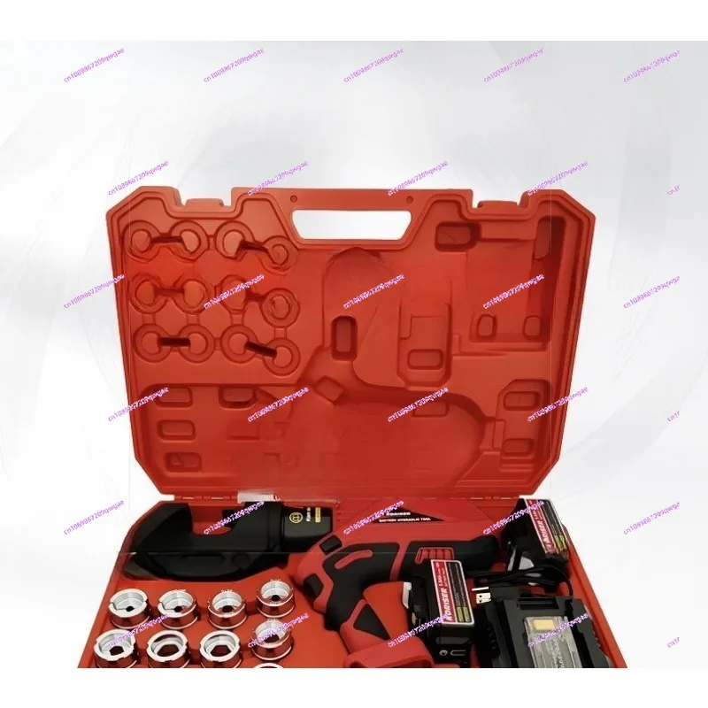 ED-400 Rechargeable Electric Hydraulic Pliers - Portable Cable Crimping Tool for Copper/Aluminum Nose Terminals