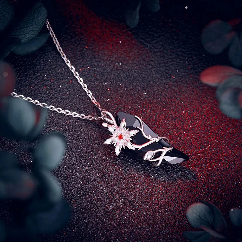 [أرض المحاربين] دوولو كونتيننت أنيمي مزيج زوجين حلقة القرط 925 فضة دو لوه دا لو عمل الشكل