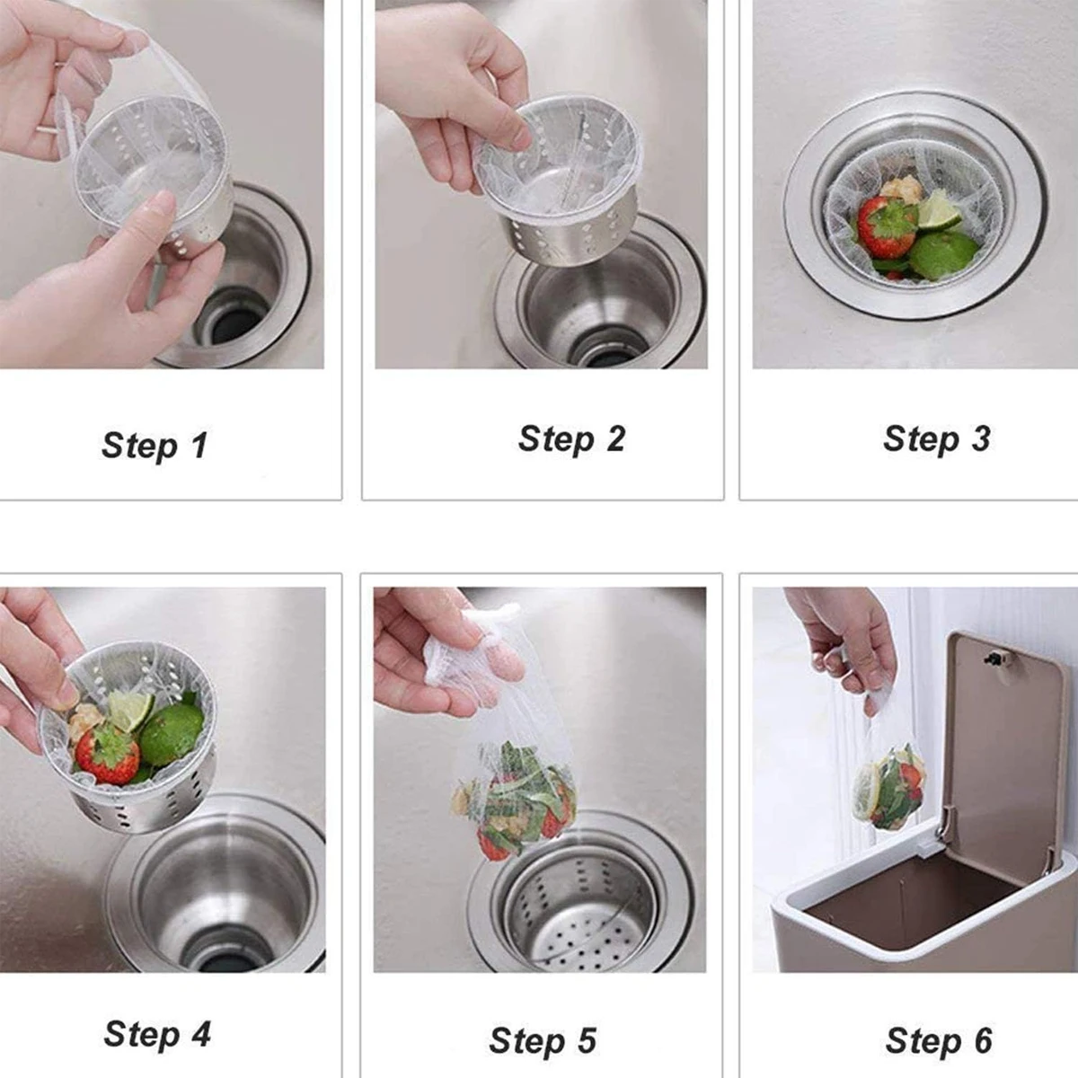 30/100pcs Sink Filter Screen Kitchen Sink Anti Clogging Net Bathroom Drain Anti Clogging Net Kitchen Filter Screen Anti Clogging