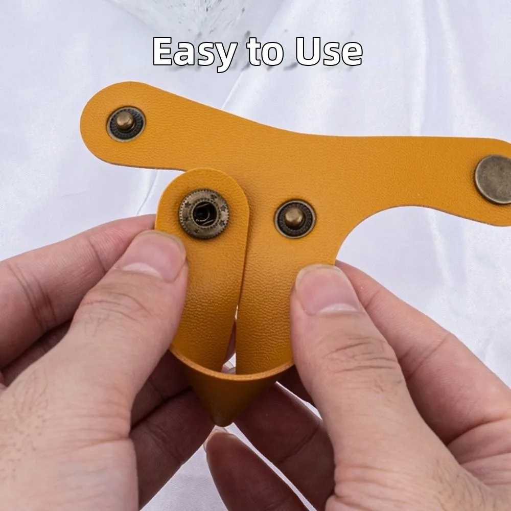 PU Luggage Strap Buckle Adjustable Reusable Travel Bag Holder Travel Accessories Metal Buckle Bag Fixing Strap