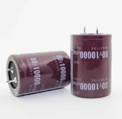 20PCS--2PCS 80V10000UF 10000UF 80V  Electrolytic Capacitors volume: 35X50MM  New