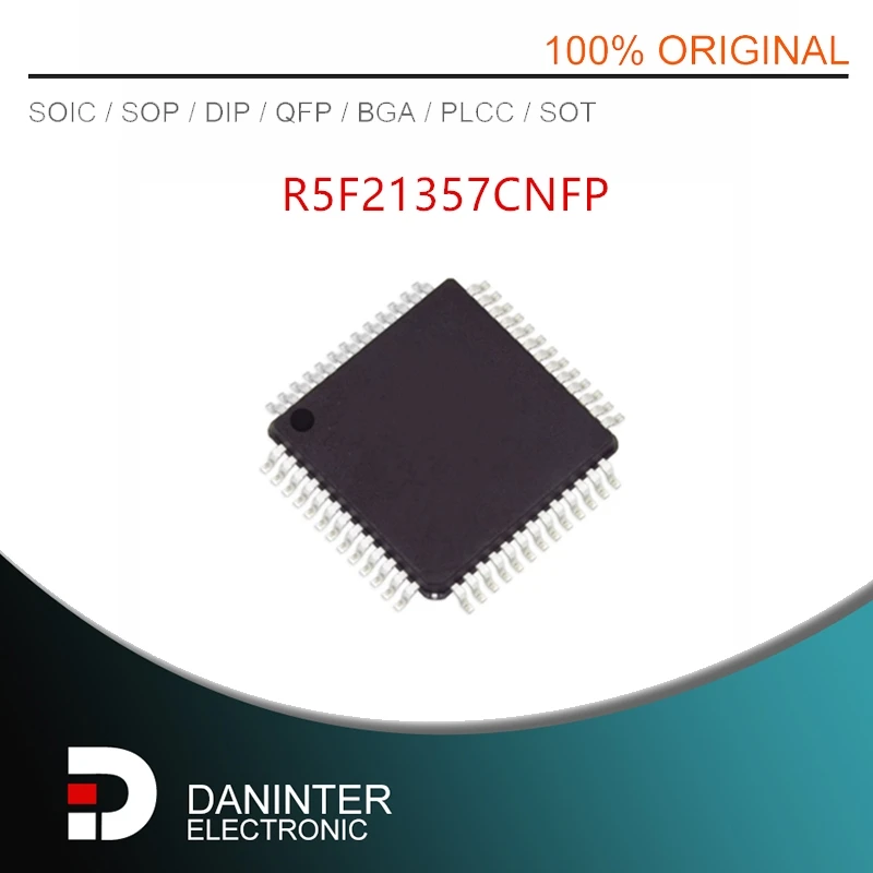 1Pcs/Lot  R5F21357CNFP R5F21357CN QFP52