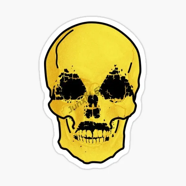 تحذير علامات الإشعاع ملصقات السيارات والشارات، ملصق فينيل مقاوم للماء ذاتي اللصق