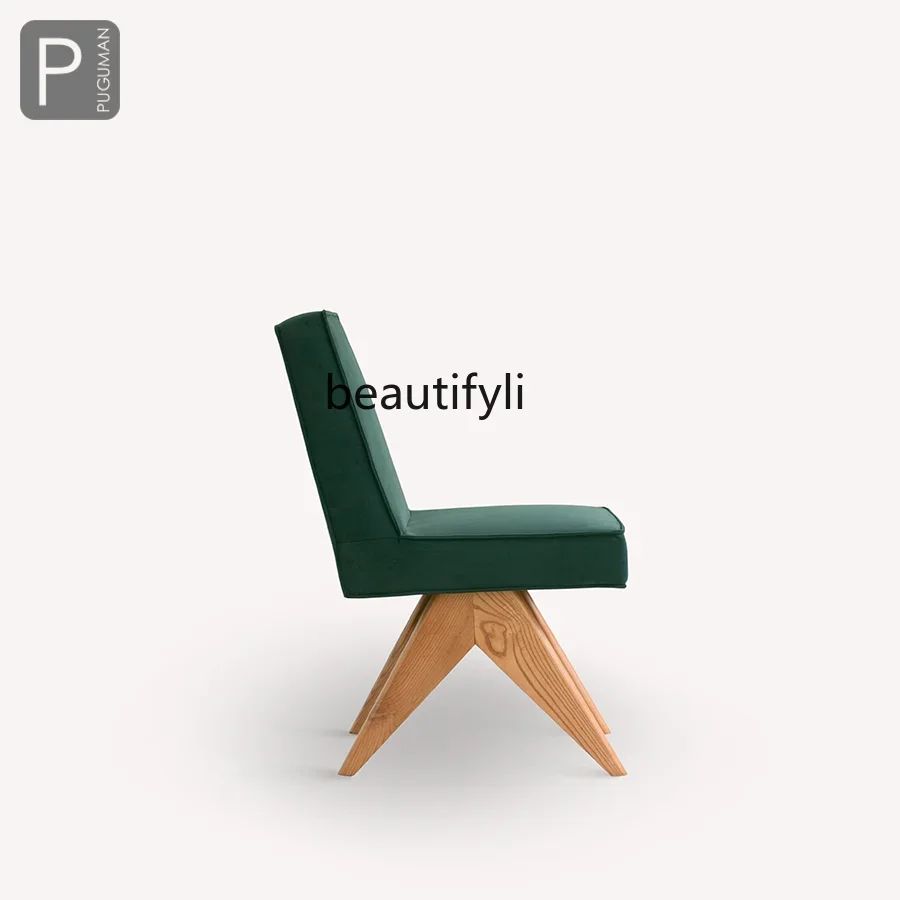 Designer Dining Chair Bedroom Dining Room Living Room Simple Modern Upholstered Dining Chair