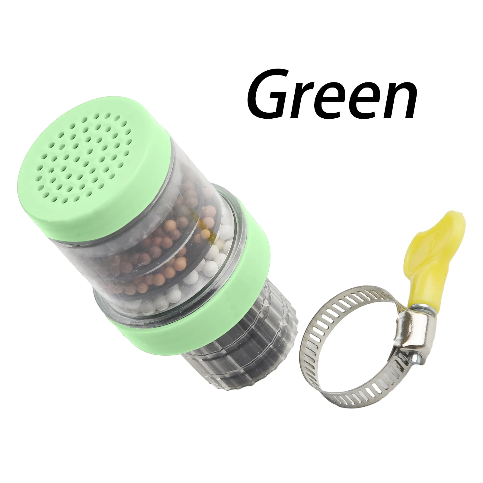 Purificador de grifo con filtro de agua de 6 capas, boquilla de carbón de coco de piedra médica para grifo, accesorios de cocina, filtro de agua para el hogar