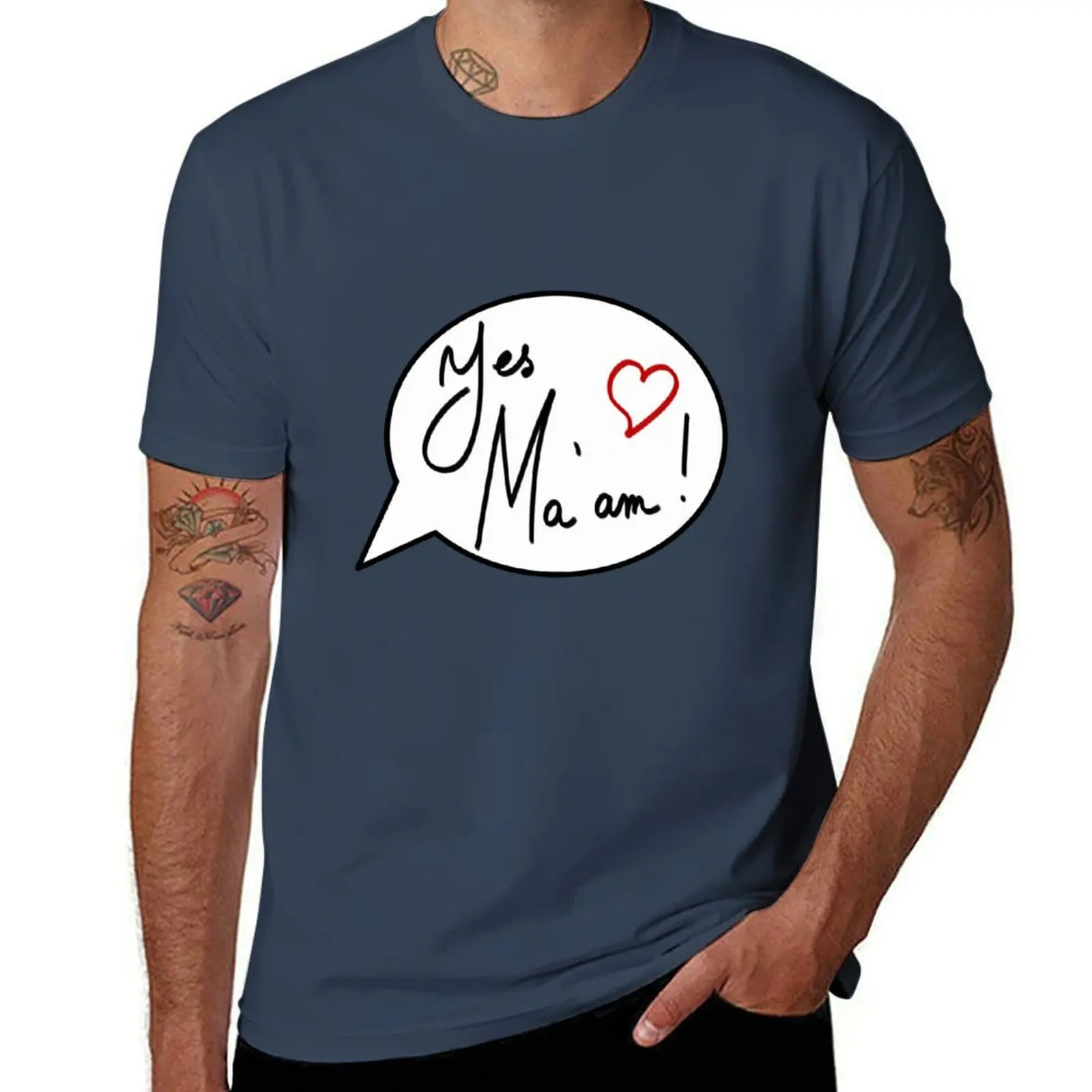 

Yes Ma'am ! T-Shirt Plus Size Lightweight Top