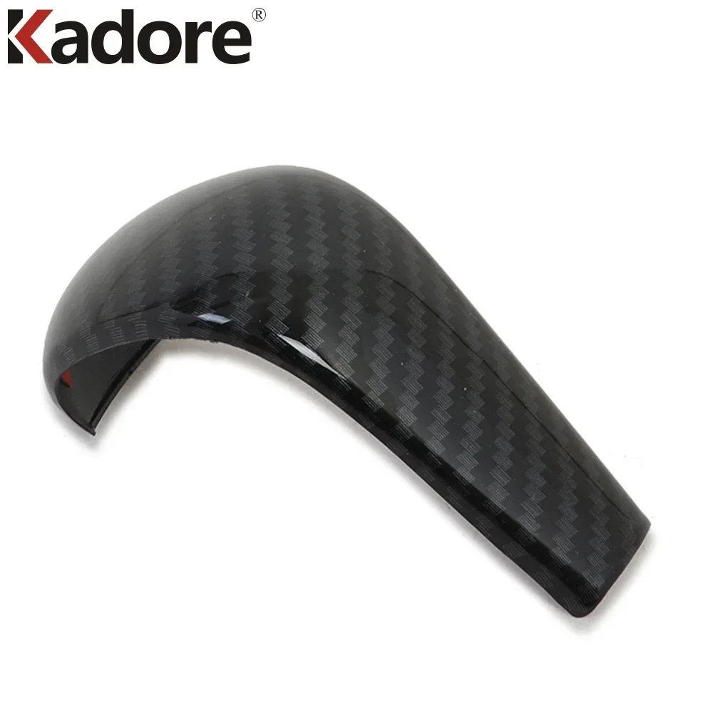 لمازدا 3 Axela 2019 2020 2021 2022 2023 2024 2025 في ألياف الكربون وحدة التحكم والعتاد التحول المقبض غطاء الكسوة اكسسوارات السيارات التصميم