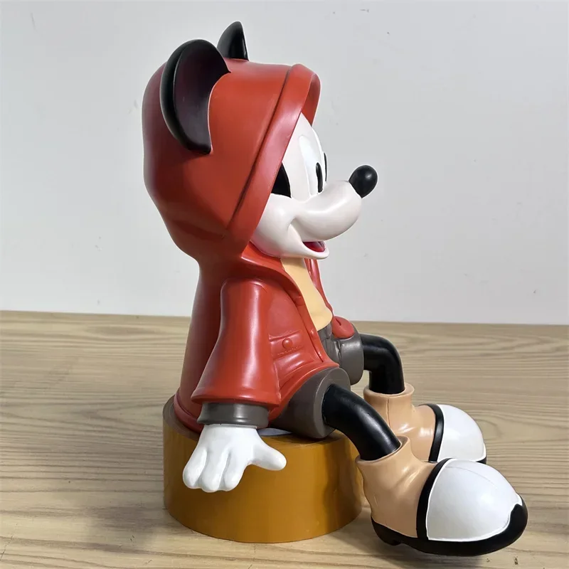 

30cm Mickey Disney Sitting Anime Figure Home Decoration Living Room TV Cabinet Desktop Model Thoughtful Children Birthday Gift