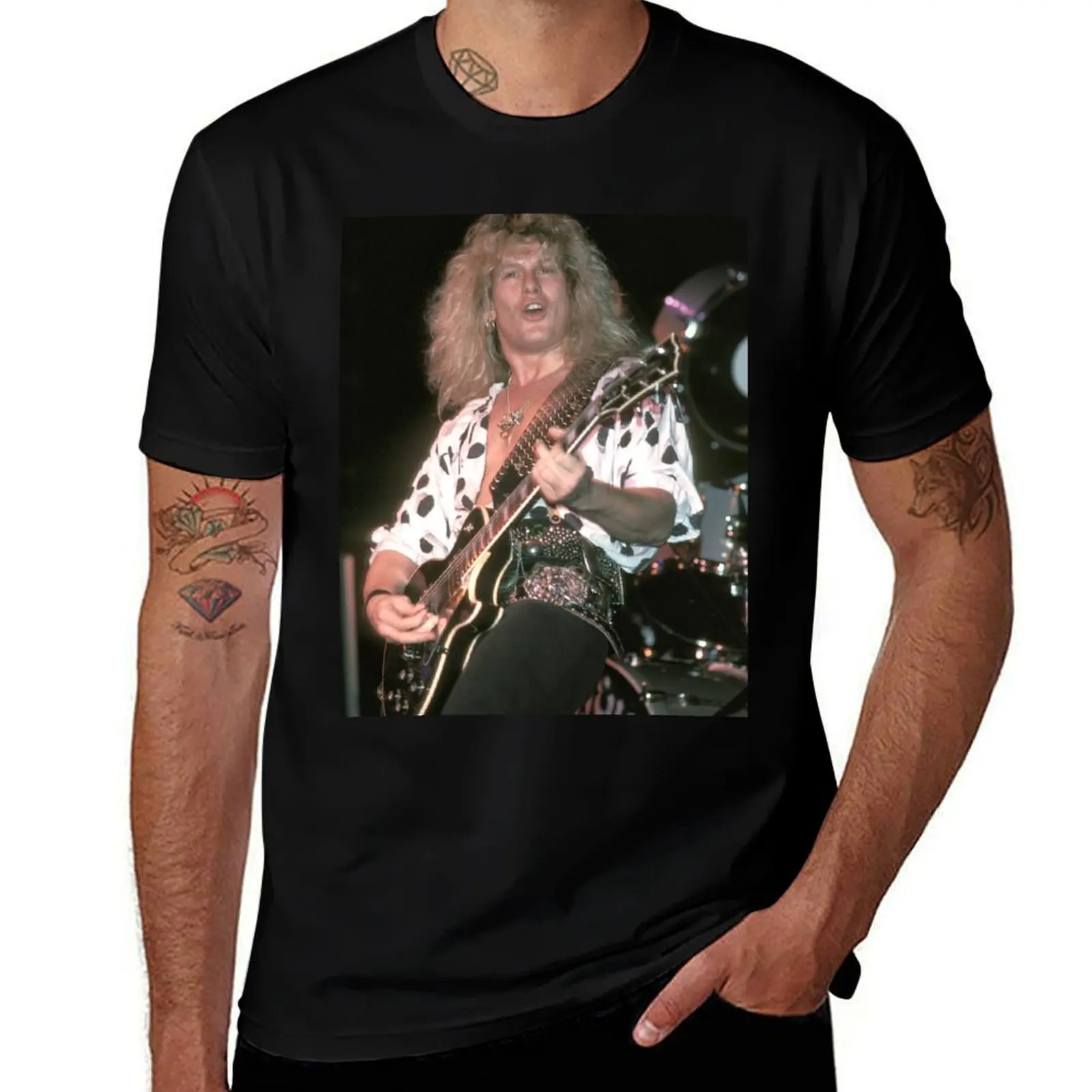 

John Sykes Photograph T-Shirt custom shirt street wear anime t shirts men t shirts high quality