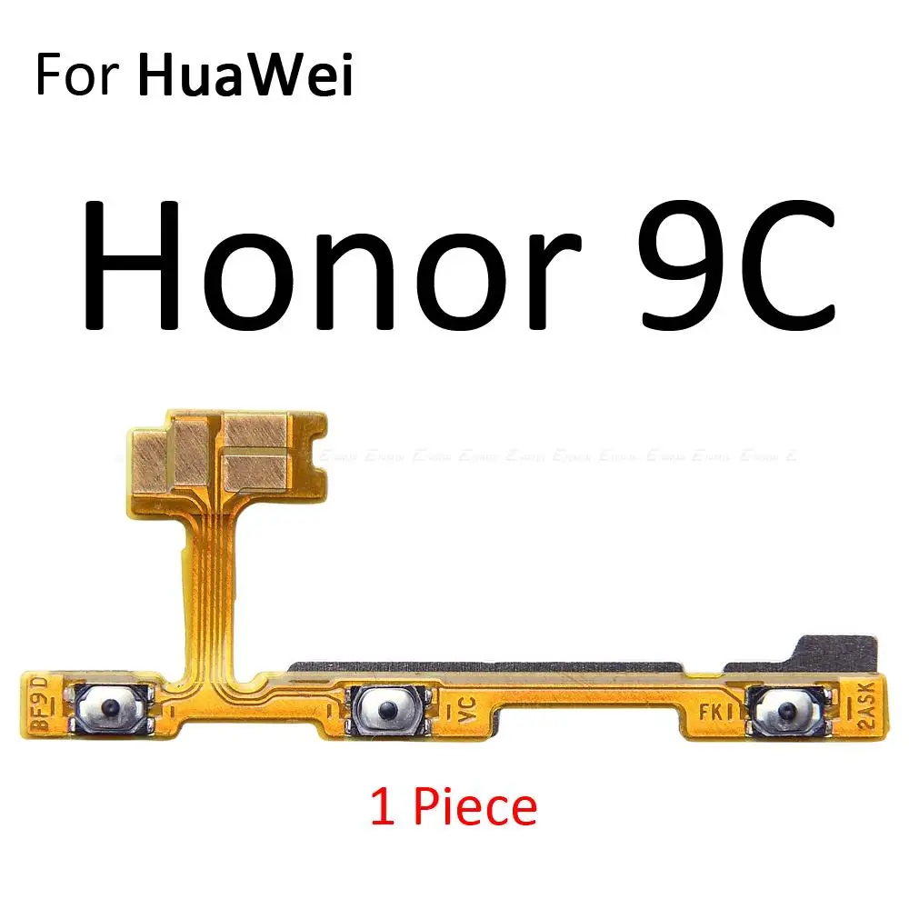 Power On Off Interruttore del Tasto Del Volume di Controllo Chiave Cavo Della Flessione RibbonFor HuaWei Honor 9S 9A 9C 10X 9X Pro lite Premium 8S