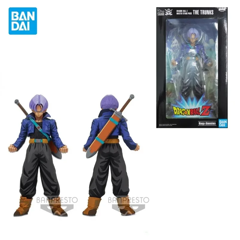 En Stock Bandai Banpresto Dragon Ball Z TRUNKS modelo Manga dimensiones personaje figura Anime modelo juguete colección regalos