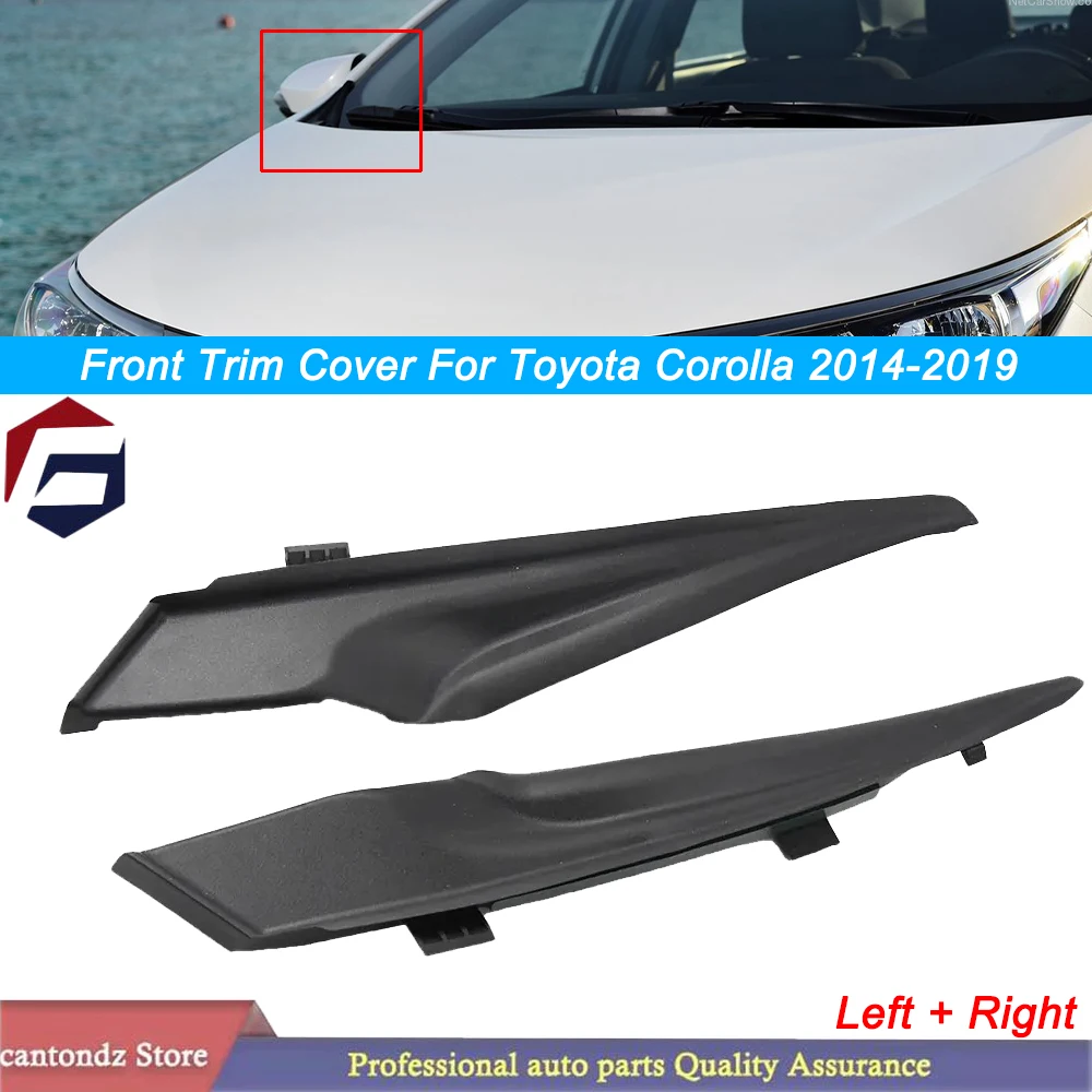 5382302140 For Toyota Corolla 2014 2015 2016 2017 2018 2019 Car Front Windshield Wiper Side Trim Cover Cap Left and Right