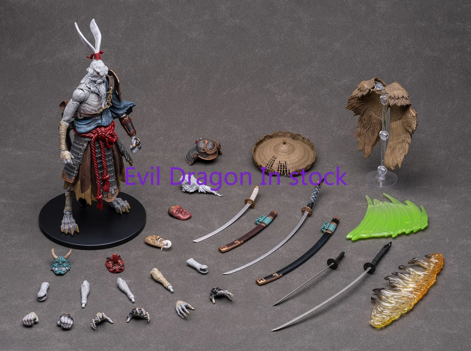 

100% Original Jiang Meng FuRay Planet MU-FP004 1/12 Scale Mr. Rabbit Man Sword Hero Unknown Mysterious Man In Stock Anime Model