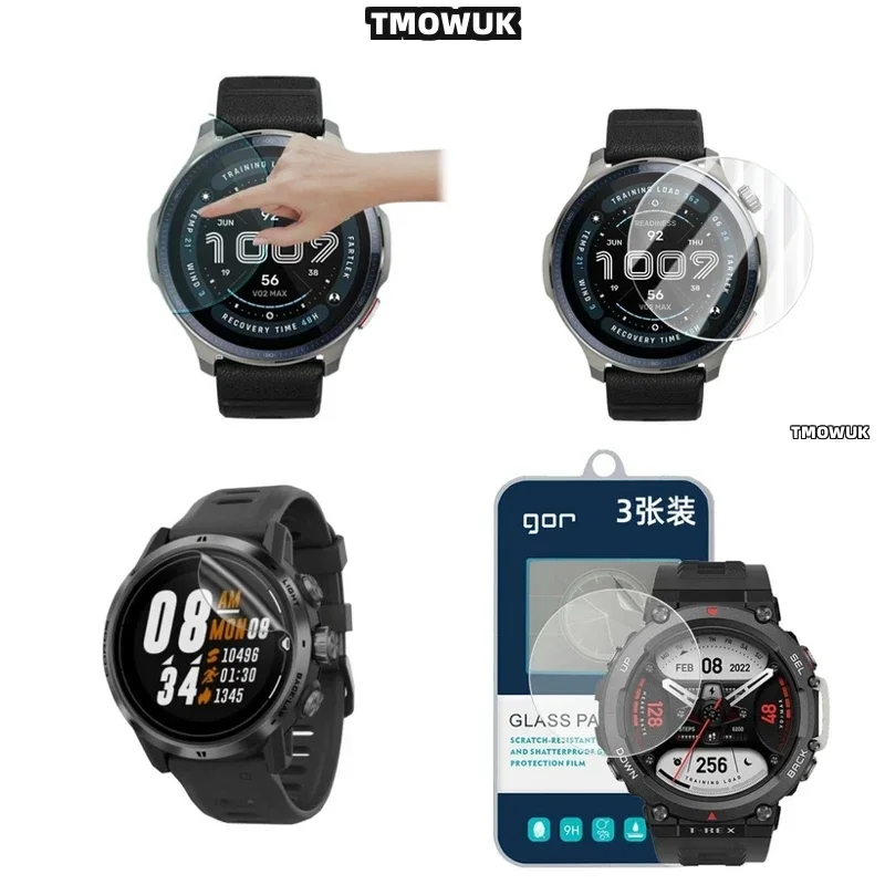 For Amazfit Balance 2 Balance2 9H Hardness HD Clear Screen Protector, Anti-Scratch, Bubble-Free, Ultra-Thin - Tempered Glass Wat