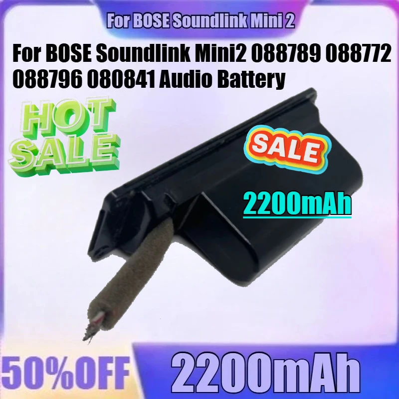 New for BOSE Soundlink Mini2 088789 088772 088796 080841 Audio Battery 7.4V 2200mAh