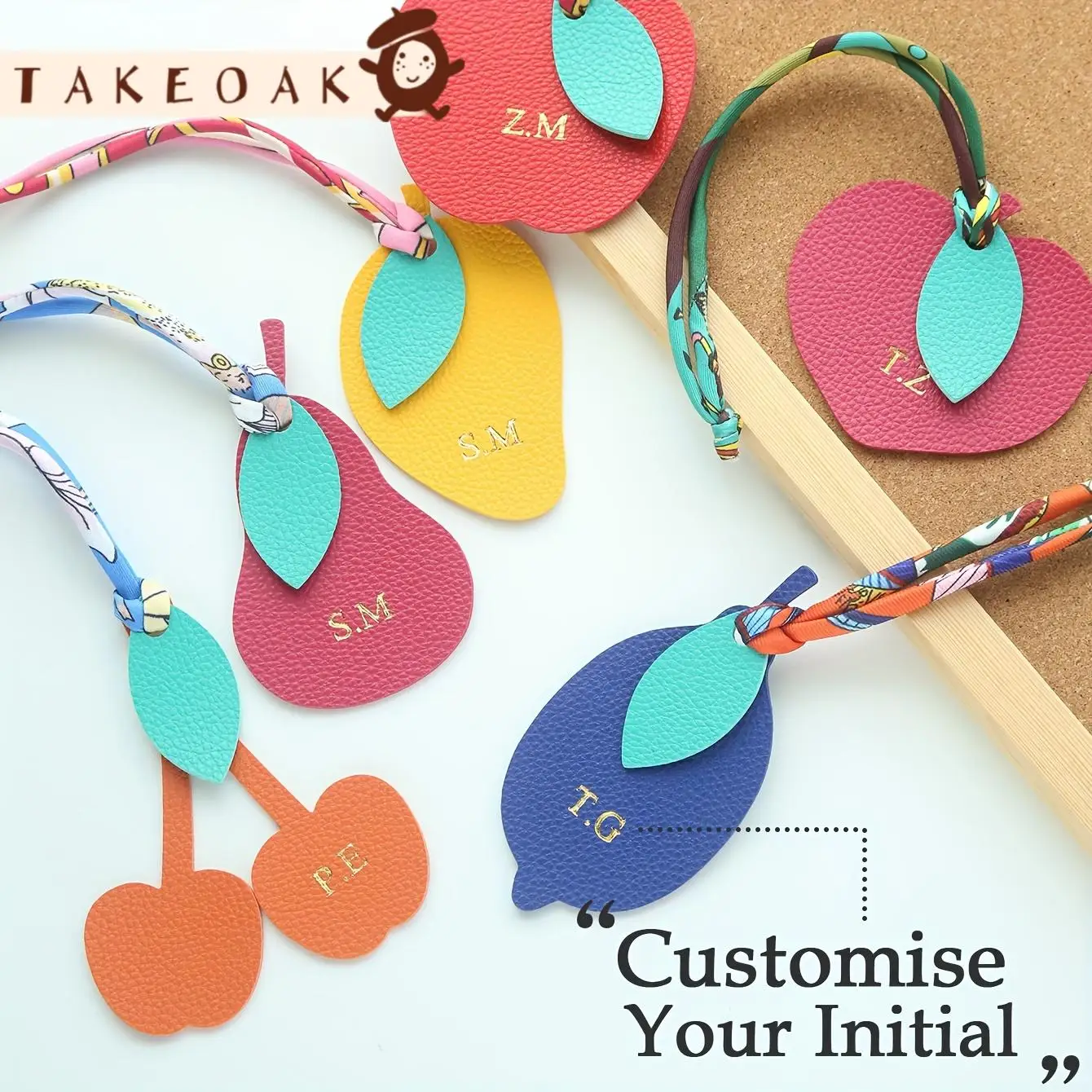 etiqueta-de-bagagem-personalizada-com-iniciais-duplas-em-couro-fita-de-seda-colorida-etiqueta-de-viagem-com-frutas-maca-limao-pera-cereja