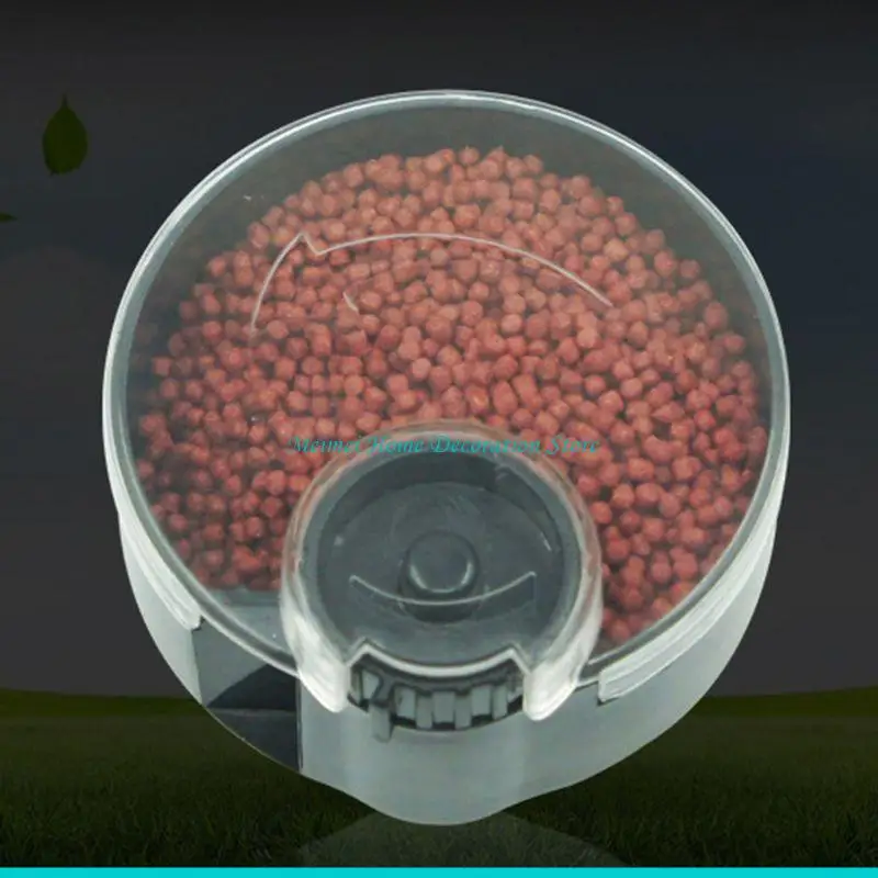 

H7BF Домашнее автоматическое кормление в отпуске или праздниках Таймер кормушки для рыб Таймер кормушки