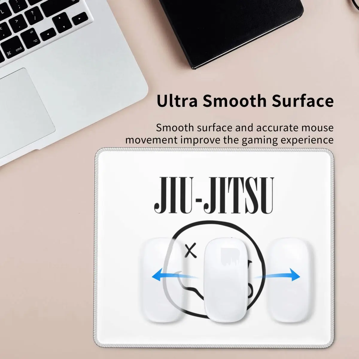 

Бразильское джиу-джитсу - запах как джиу-джитсу (BJJ) Коврик для мыши Компьютерная клавиатура Коврик для мыши Игровой ПК Ноутбук Настольный коврик Настольные коврики