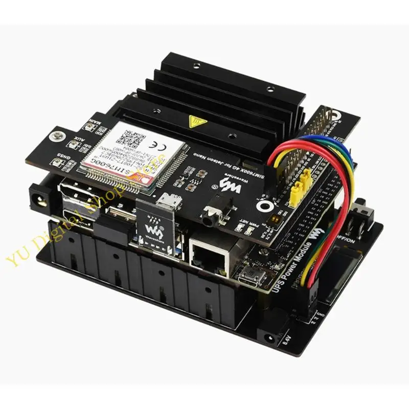 96ba Mô -đun năng lượng UPS mạnh mẽ với OLED 0,91 in
