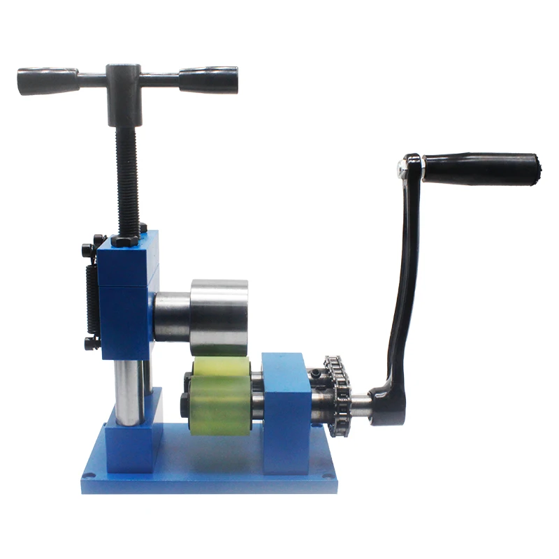 Hand Operated Rolling Machine for Bracelet Ring Bending Jewelry Making Tools