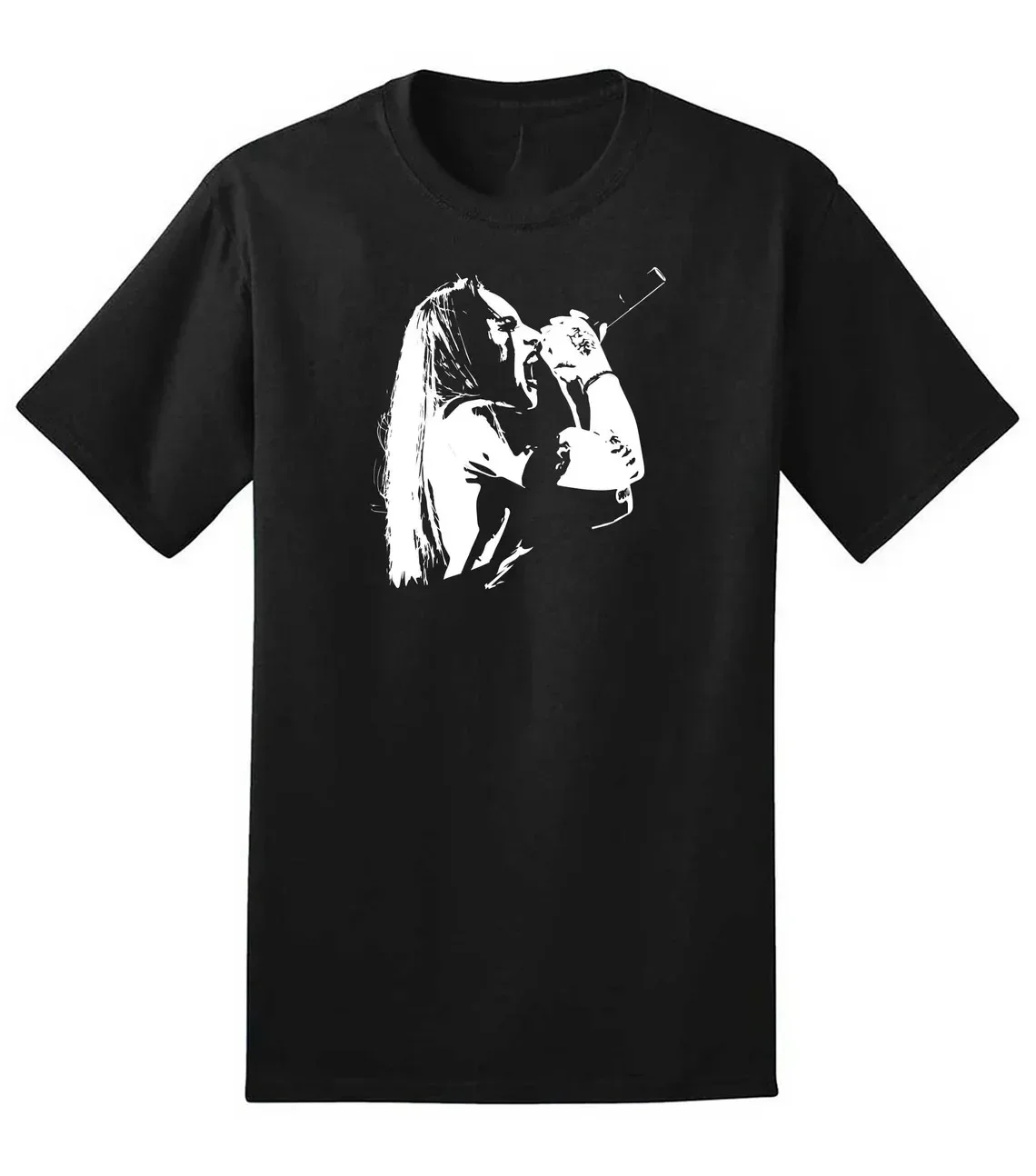 Tatiana Shmayluk Jinjer in cocnert Men T-shirt Black Unisex All Sizes 1F971