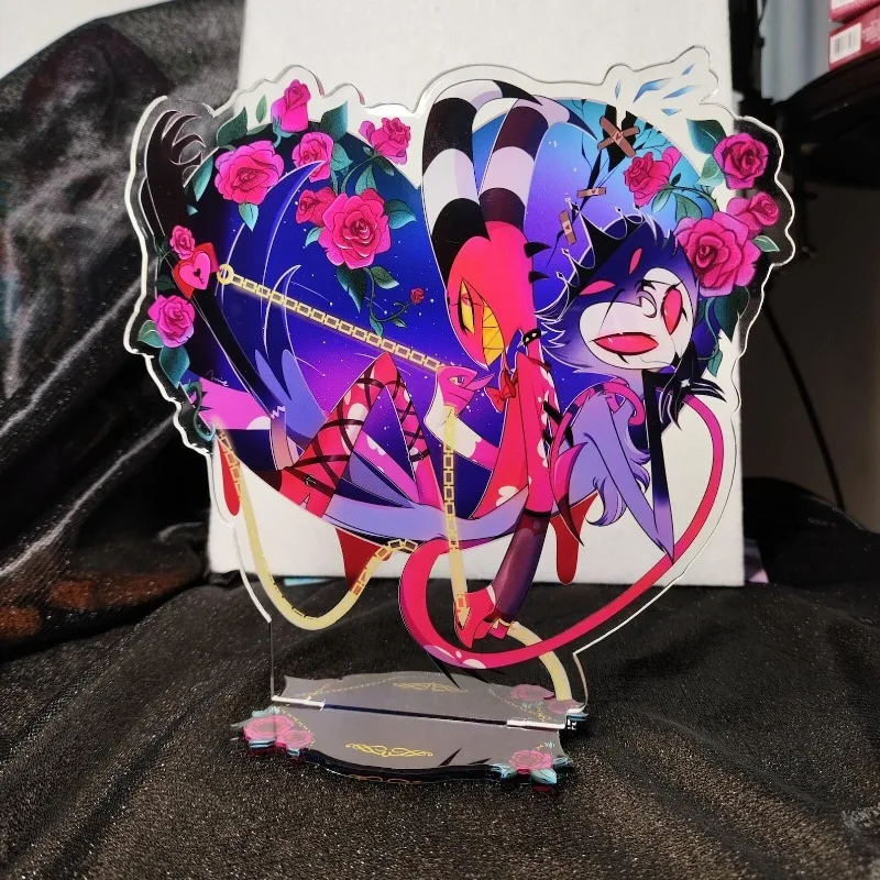 Standee de Acrílico de Helluva Boss-Love Night para Colección y Decoración, Regalo para Fans, Uso Diario