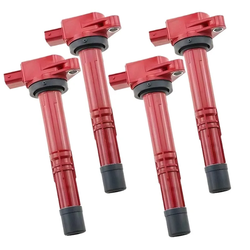 

4/6Pcs Ignition Coil High Voltage Package 30520-PNA-007 C1382 For 2002-06 Honda 2.4L Accord Civic CR-V Element Acura RSX 2.0L
