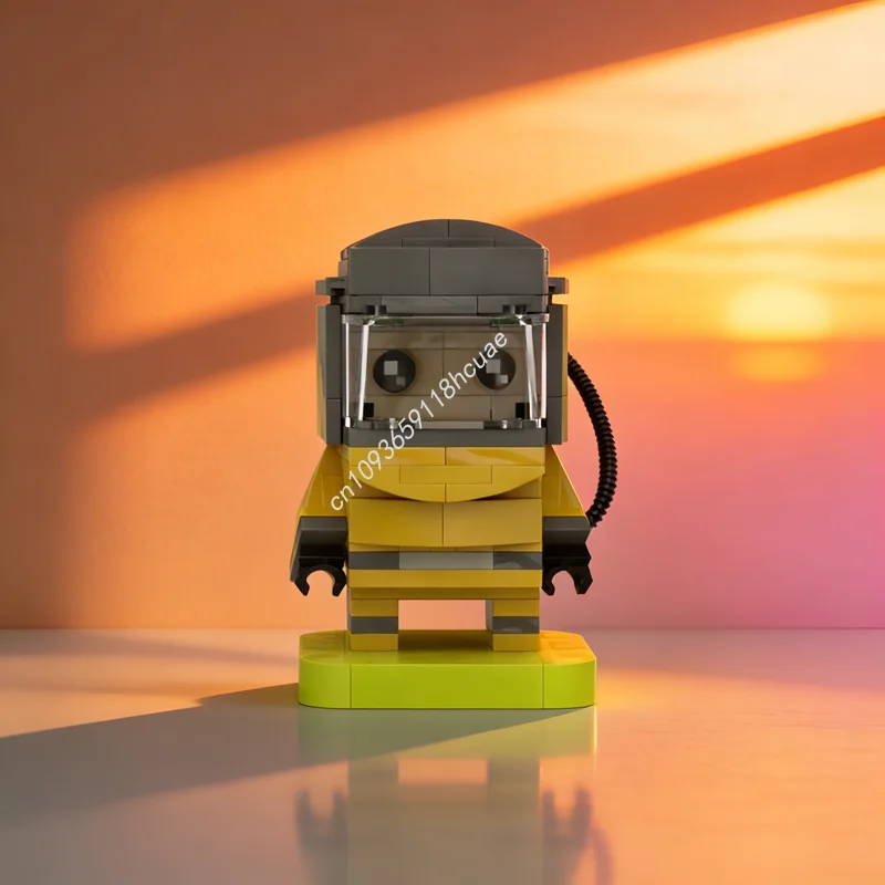 

173pcs MOC Brickheadz Outbrick II 2 1 Model Building Blocks Architecture Christmas Gift Toys DIY Education Idea Brick Kids