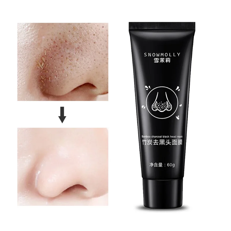 Blackhead Remover Face Mask Cream Oil-Control Nose Black Dots Peel Off Mask Acne Deep Cleansing Cosmetics for Women Skin Care