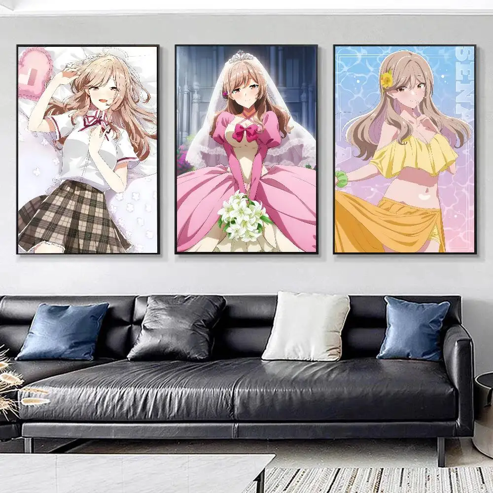 Anime Theres No F-Freaking Way Ill be Your Lover Sena Ajisai Posters HD Print Vintage Wall Art Decor for Home Study Room