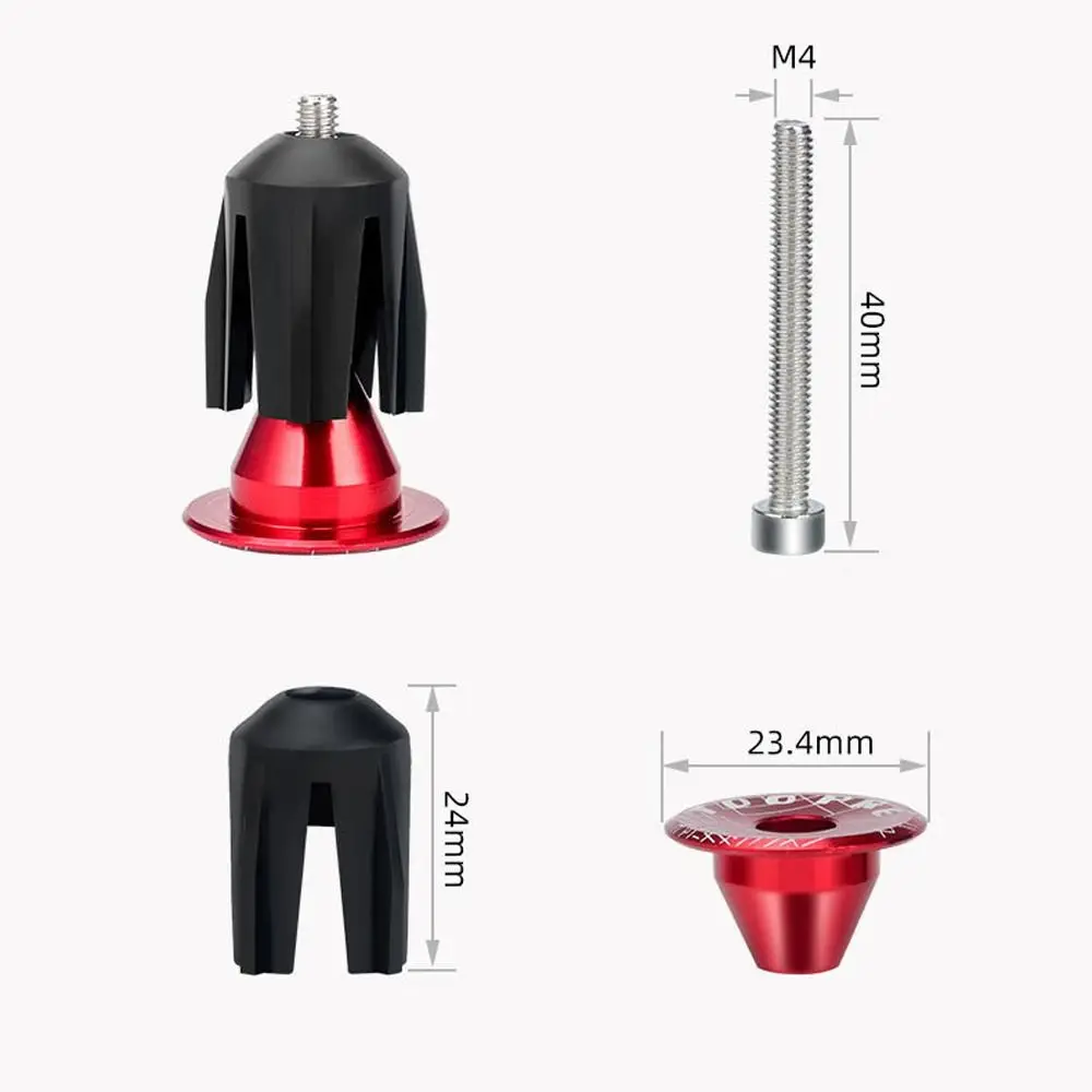 بار قبعات دراجة القبضات نهاية غطاء الدراجة الملحقات مقود المقابس دراجة قبضة المقابس مقود التوصيل غطاء المقود نهاية كاب #5