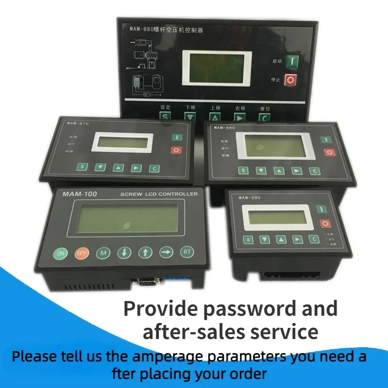 MAM-860 Screw Air Compressor Controller Panel 870 880 890 6070