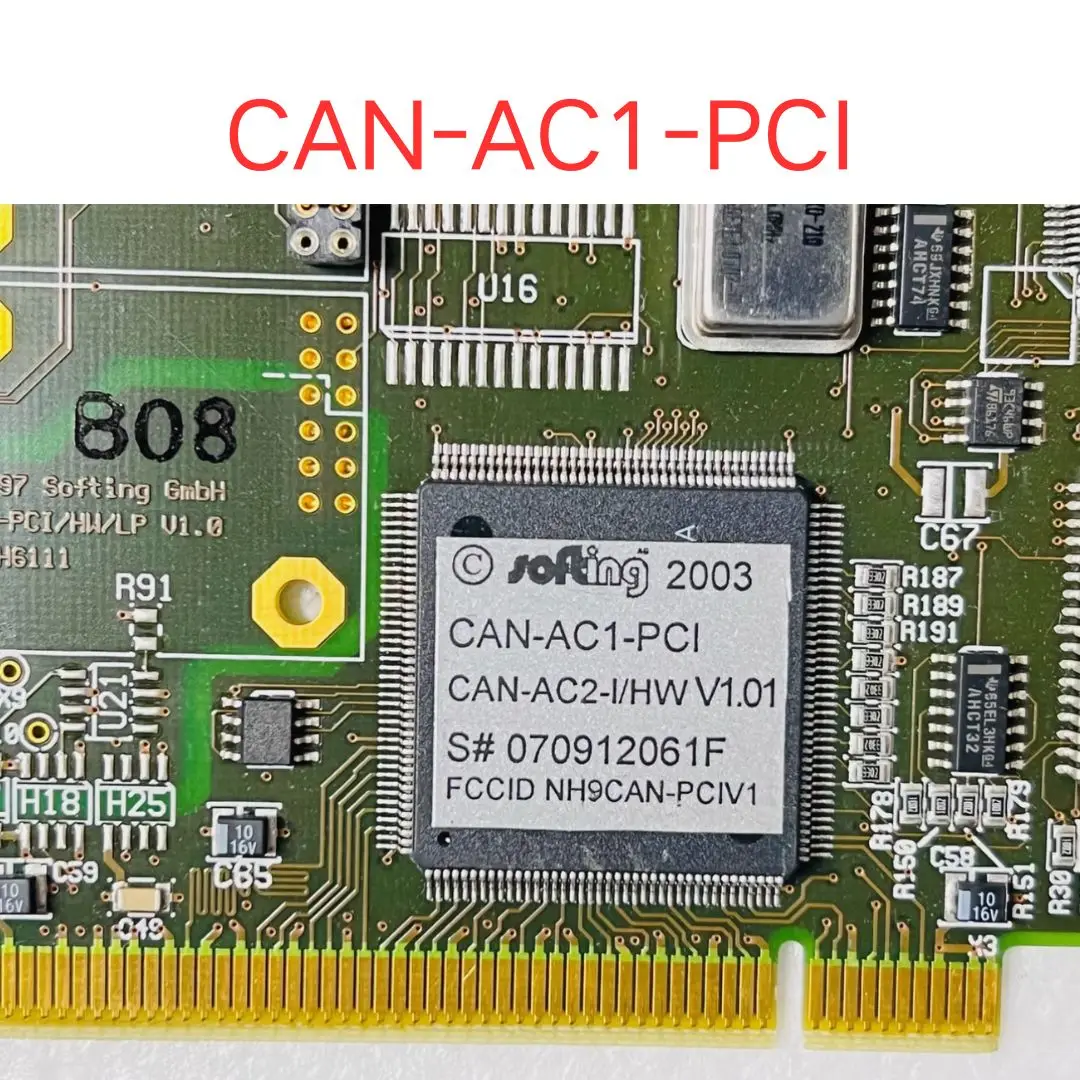 used CAN-AC1-PCI CAN-AC2-PCI/HW/LP V1.0 Communication Card test OK Fast shipping