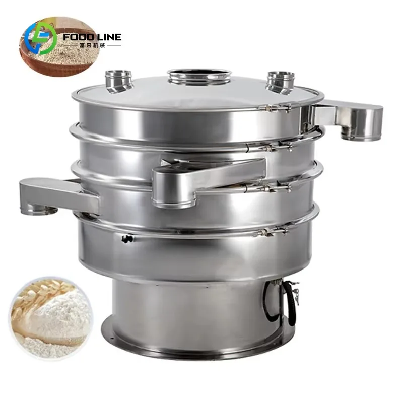 Customized Eggshell Membrane Powder Food Vibration Sieve Separator Sieving Machine Vibrating Screen