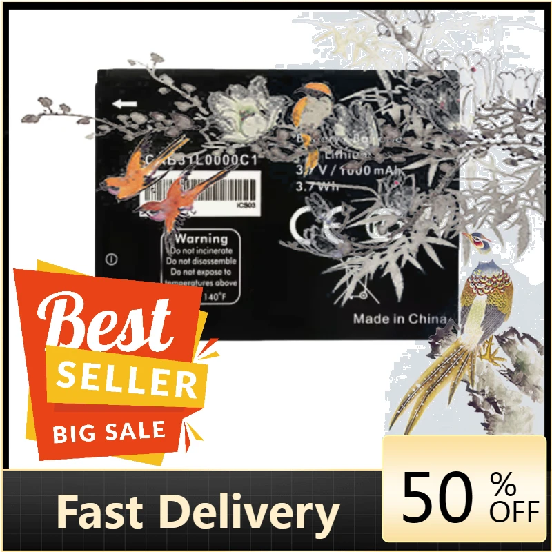 

【Fast Delivery】NEW 3.7V 1000mAh CAB31L0000C1 Battery For ALCATEL CAB31L0000C1/2 OT813 I808 T66 A890 Phone Battery