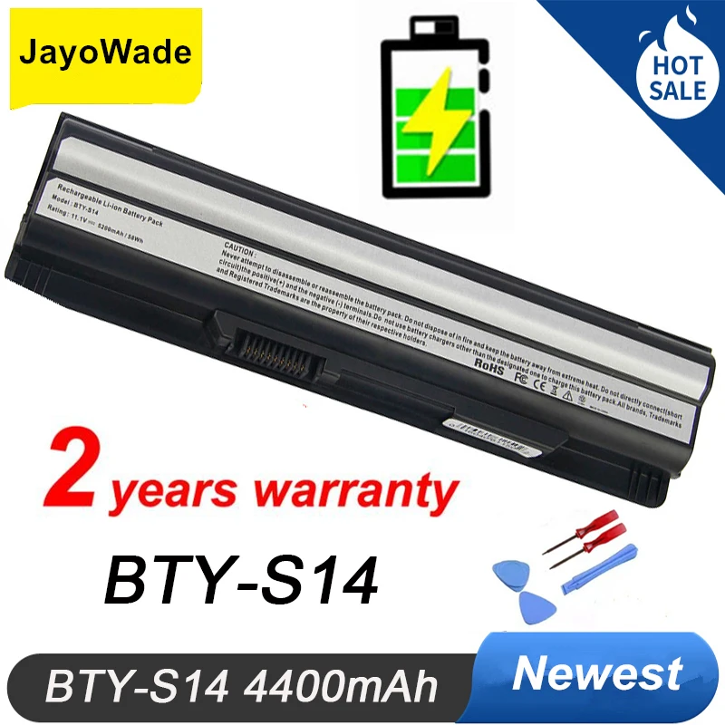 Laptop Battery For MSI BTY-S14 GE70 GE60 CR41 CX61 CR70 BTY-S15 CR650 CX650 FR400 FR600 FR610 FR620 FR700 FX420 FX600 BTY S14