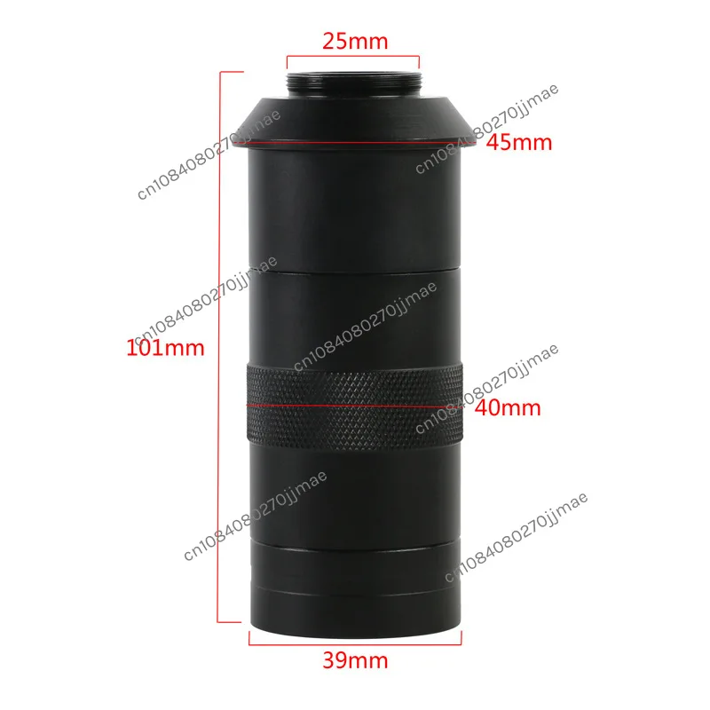 

100 Times Professional Electronic Video Microscope Zoom Lens Industrial Camera C Interface Portable Monocular Lens