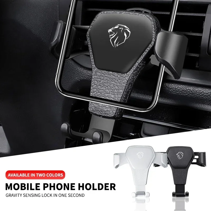 

New Car phone holder Gravity Auto matic expansion Mobile phone stand for Peugeot 206 207 308 408 508 107 RCZ 208 3008 2008