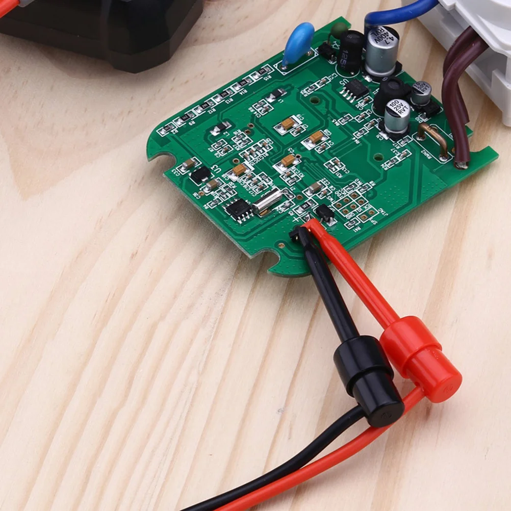 

Test Leads Kit Multimeter Probes Alligator Clips Replacement Tips Banana Plugs Spade Terminals For Digital Clamp Meter