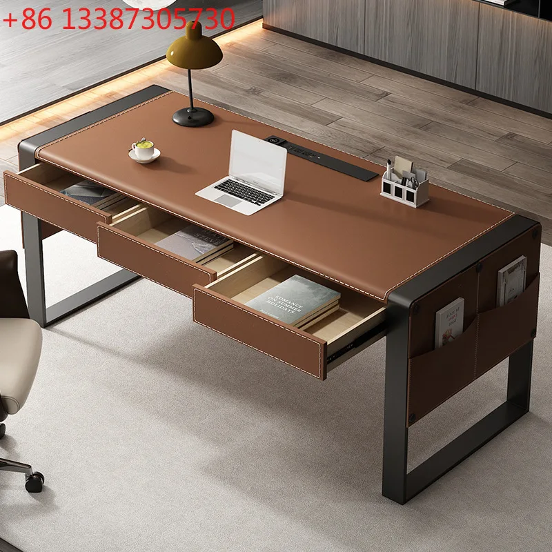 

Компьютерный стол для дома, спальни, кабинета, современный, простой, в стиле лёгкой роскоши.