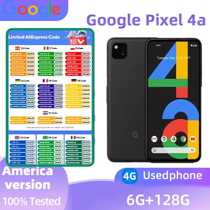 Google Pixel 4a OEM 4G 5.81