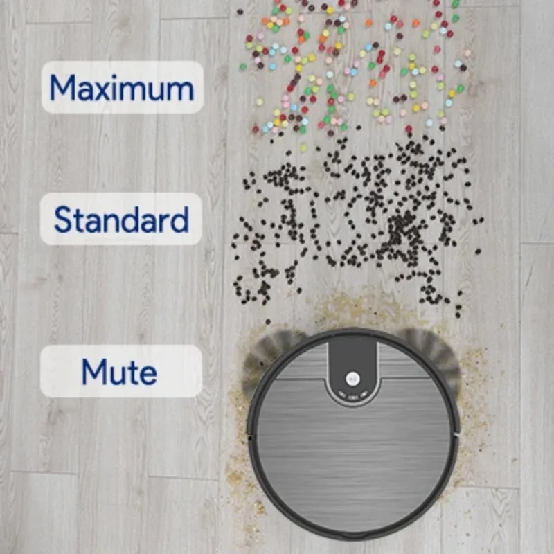 

Wet and dry mop vacuum cleaner: fully automatic home model, vacuuming and mopping, automatic charging for added convenience