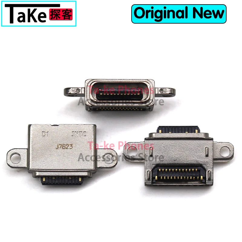 10-100Pcs Charging tail plug-in parts For Samsung S8  plus S8plus S9plus Micro USB Jack Charging Socket Port Plug Dock Connector