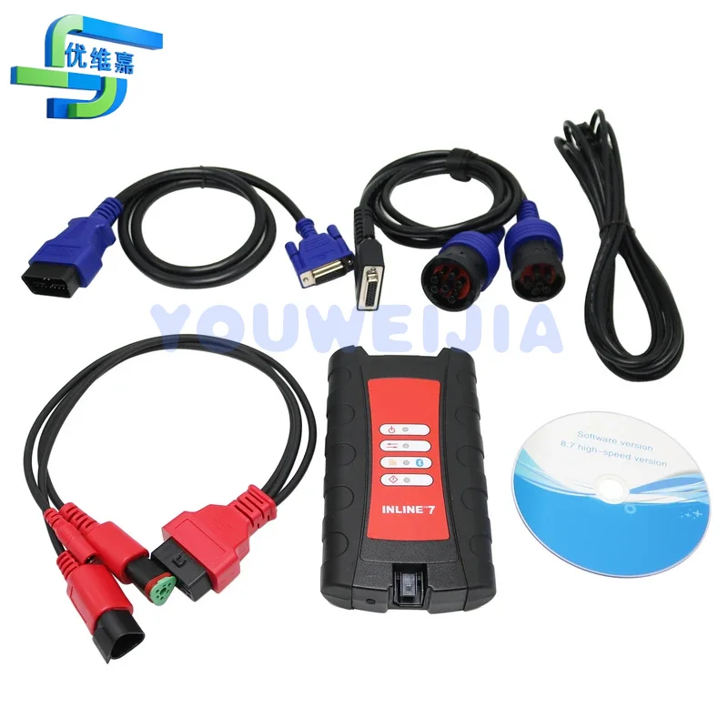 5572620 5299899 for Cummins WIFI Inline 7 Link Adapter Truck Diagnostic Tool Engine 5572620 v9.0 v8.9 v8.7 Software