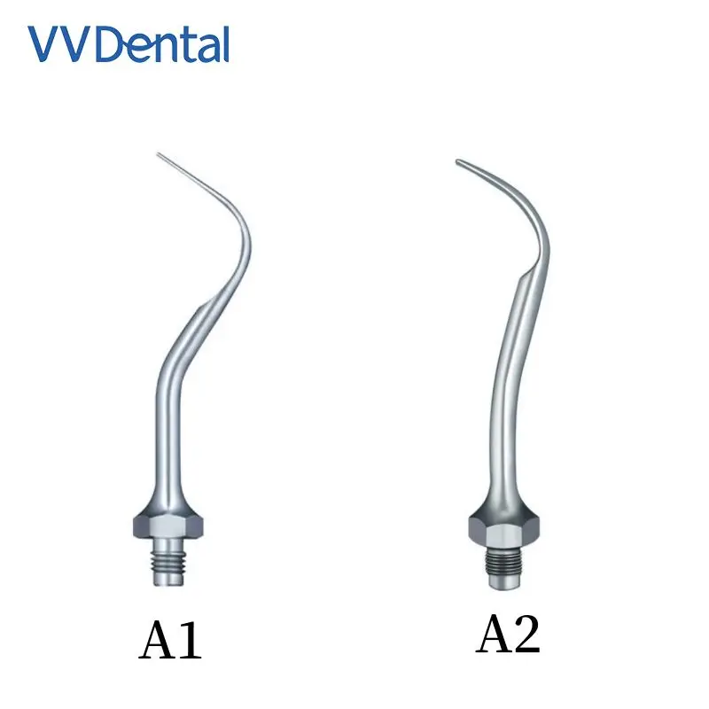 VV 1Pc Dental Ultrasonic Scaler Tip  Multifuction scaler tip Remove calculus bacterial A1,A2 Fit for AMDENT Handpiece Scaler