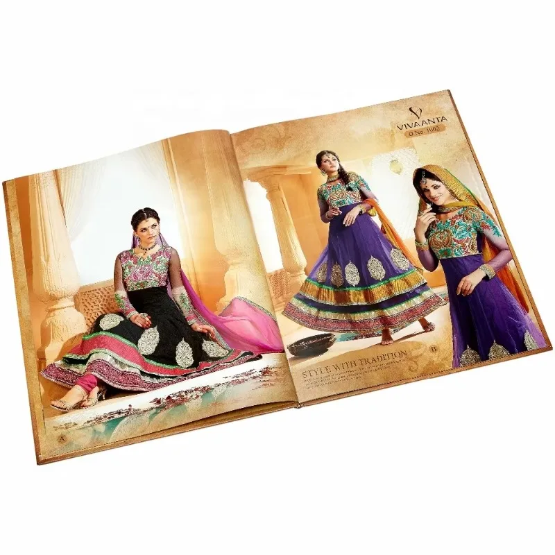 Custom Graphic Design Printing Services Personalised Perfect Offset Paper Book Booklets Magazine Catalogues Cardboard Foil Hot