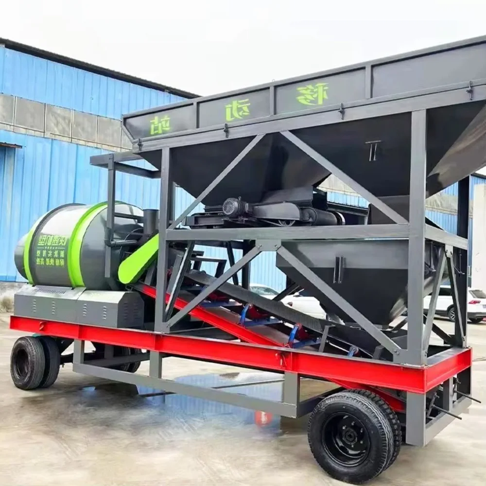 الصين المورد محطة خلط الأسفلت الثابتة JZM750 محطة خلط المزيج الجاهزة الصغيرة للبناء بالجملة