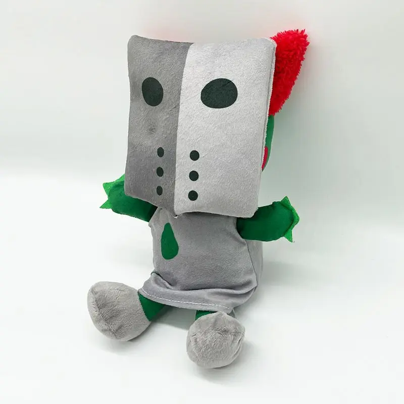 

Stuffed 22cm Game Madness Combat Cute Tricky the Clown Removable Mask Plush Toy for Kids Fans Birthday Holiday Gifts Collect