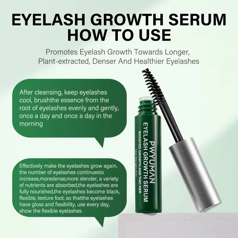 Fast Eyelash Growth Serum 7 วัน Natural Eyelash Enhancer Longer Fuller หนา Curling Lash Treatment Eye Care ผลิตภัณฑ์แต่งหน้า