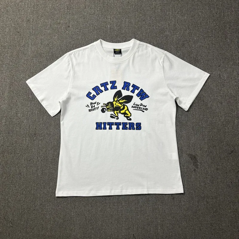 

Corteiz Alcatraz Alcatraz's New Color Letter-printed High Street Summer Cotton Loose Men's and Women's T-shirts